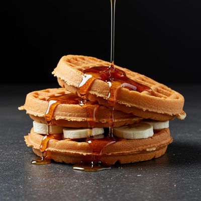 Canadian Maple Waffle Sandwich